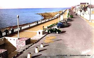 CASTIGLIONE - BOULEVARD FRONT DE MER - SIMCA 6
